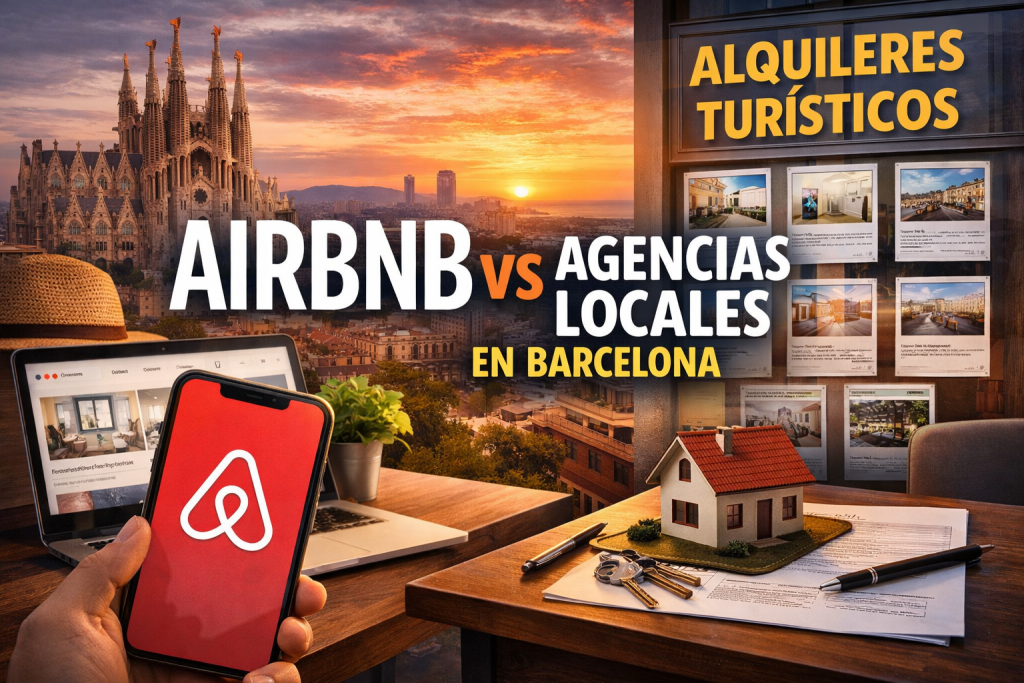 Airbnb vs agencias locales Housalia